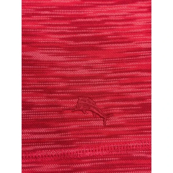 Tommy Bahama Men's XL Red Heathered Pullover Hoodie Long Sleeve Shirt - Picture 3 of 10